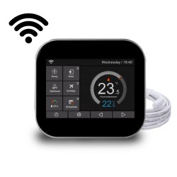 ELEKTRONINIS WI-FI TERMOSTATAS (TERMOREGULIATORIUS) Feelspot WTH07.36 BLACK